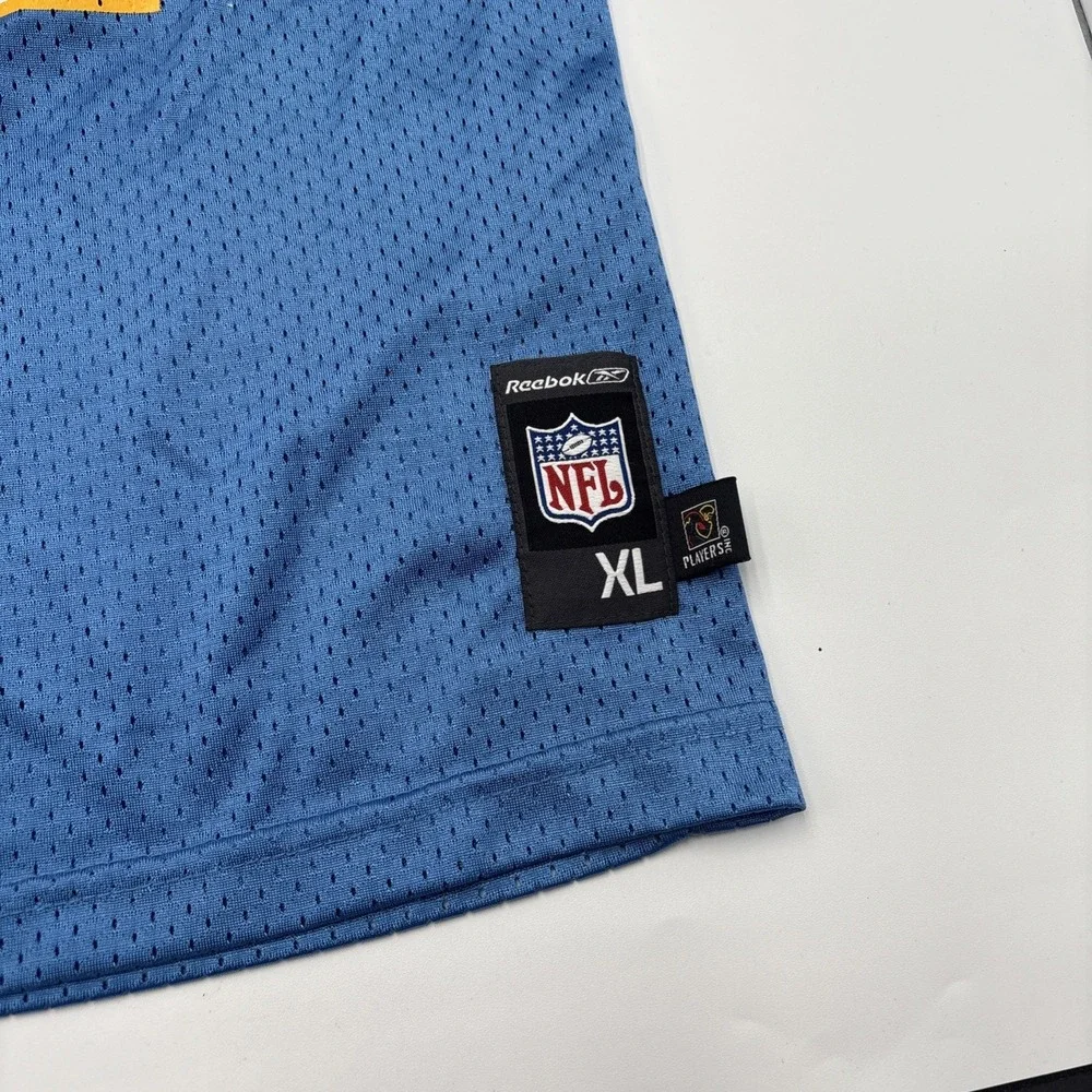 LA Chargers Ladanian Tomlinson Jersey 21 Powder Blue XL Reebok NFL‎ Players Mesh